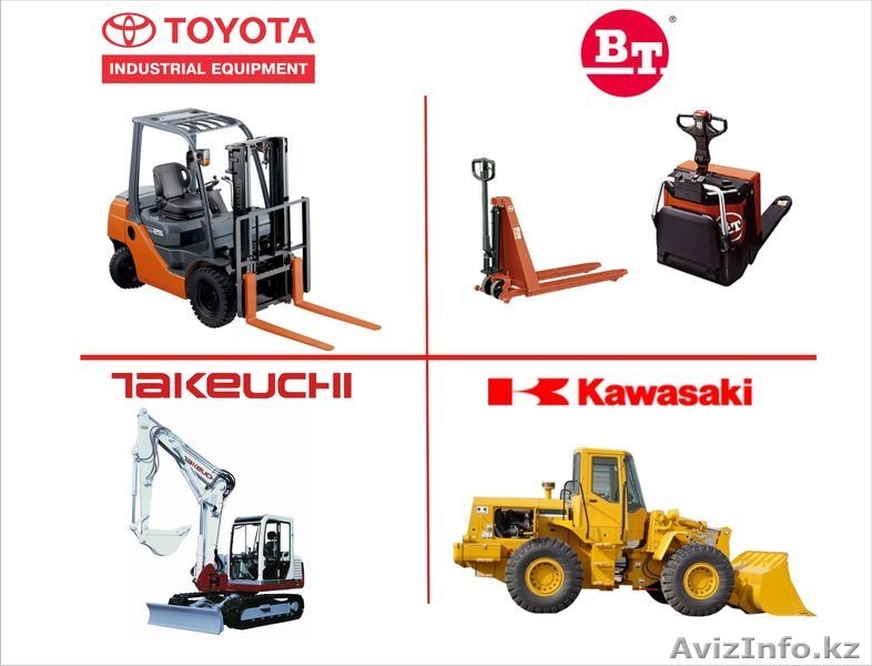 Погрузчики вилочные и фронтальные, Экскаваторы  - Изображение #1, Объявление #111456