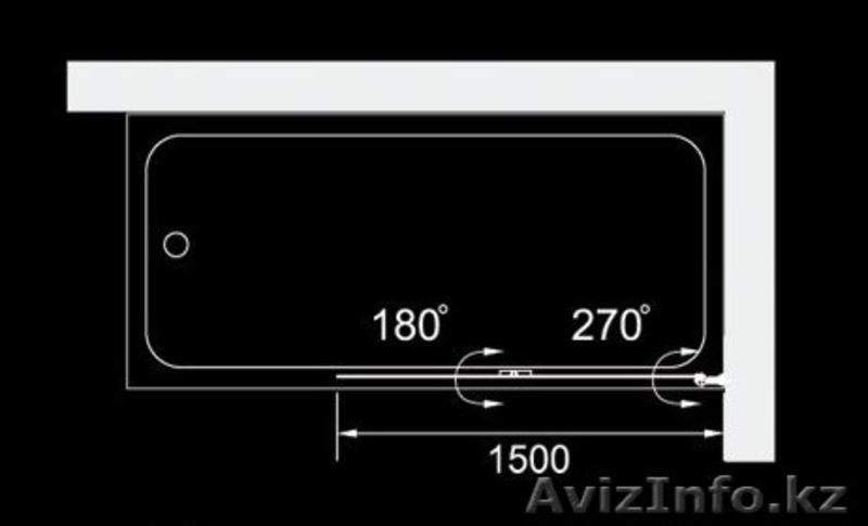 Ванная шторка BMC Curtain 7 - Изображение #3, Объявление #134194