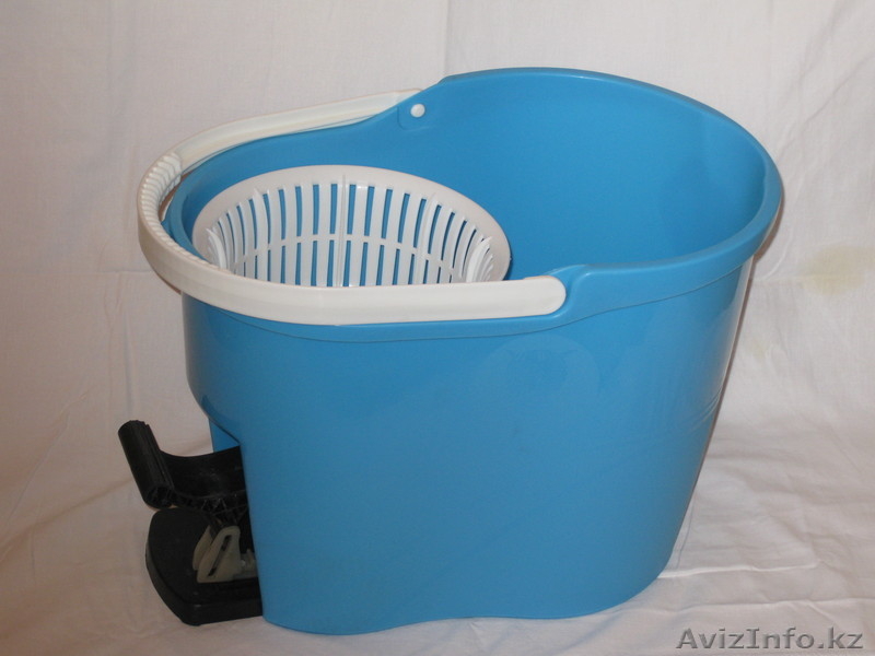 Ведро  с  системой  отжима  и  швабра  с  вращением  на  360º. - Изображение #2, Объявление #110012