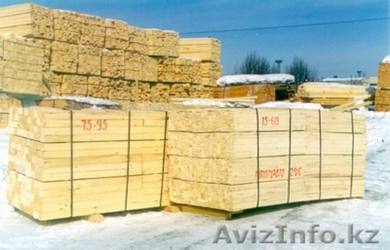 Пиломатериал, брус, кругляк, шпалы, брус переводной, опоры ЛЭП в Алмат - Изображение #1, Объявление #181096