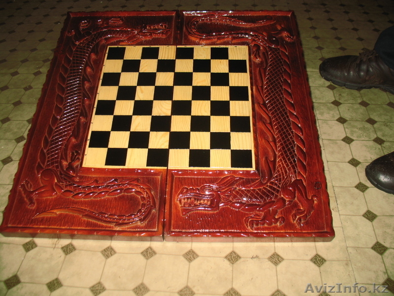 ШАХМАТЫ-НАРДЫ РУЧНАЯ РАБОТА - Изображение #1, Объявление #189813