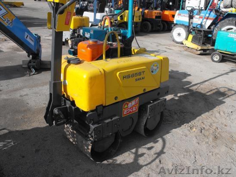 SAKAI HS 65 ST, 2000 г, 5800$ ,ручной каток, вибрационный, дизель, вес 650 кг,  - Изображение #2, Объявление #227974