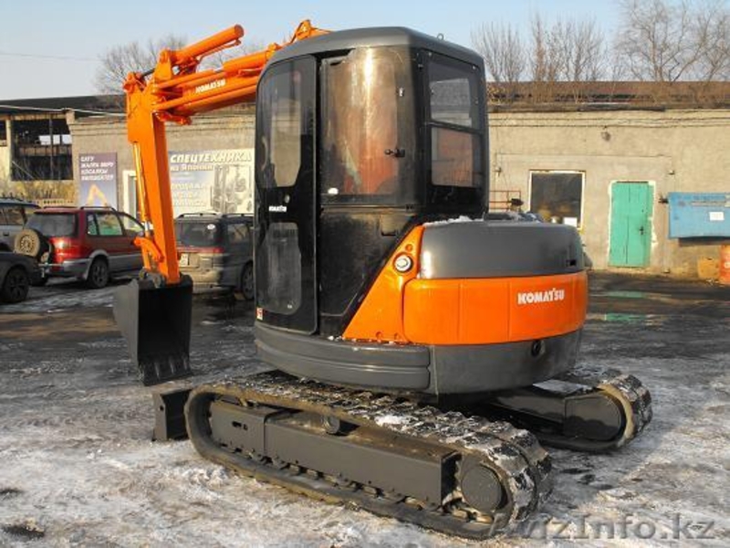 КOMATSU PC 50 UU-2, экскаватор, 19500$, 1999 г.в., отвал, 0.25 куб.м, печка,  - Изображение #3, Объявление #235066