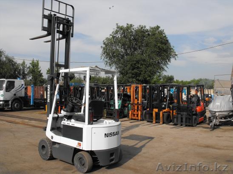 NISSAN M01, вилочный ЭЛЕКТРО погрузчик, 7800 $, 1999 г.в., г/п 1.5т - Изображение #6, Объявление #224654