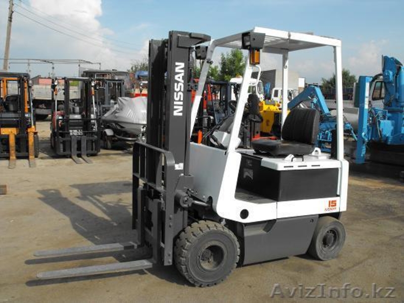 NISSAN M01, вилочный ЭЛЕКТРО погрузчик, 7800 $, 1999 г.в., г/п 1.5т - Изображение #2, Объявление #224654