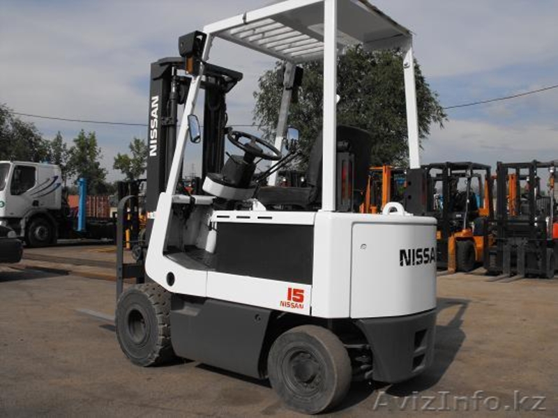 NISSAN M01, вилочный ЭЛЕКТРО погрузчик, 7800 $, 1999 г.в., г/п 1.5т - Изображение #3, Объявление #224654