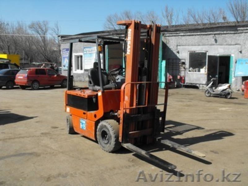 NISSAN QP02L20, вилочный ЭЛЕКТРО погрузчик, 13800 $, 2005 г.в., г/п 2.0, вагонка - Изображение #1, Объявление #246226