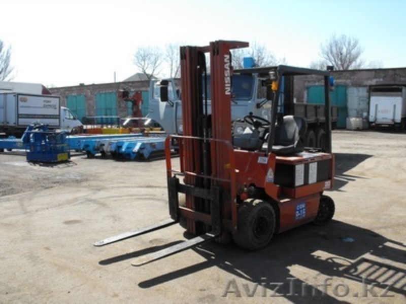 NISSAN QP02L20, вилочный ЭЛЕКТРО погрузчик, 13800 $, 2005 г.в., г/п 2.0, вагонка - Изображение #2, Объявление #246226