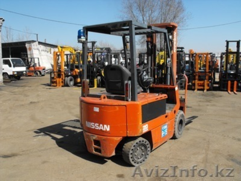 NISSAN QP02L20, вилочный ЭЛЕКТРО погрузчик, 13800 $, 2005 г.в., г/п 2.0, вагонка - Изображение #4, Объявление #246226