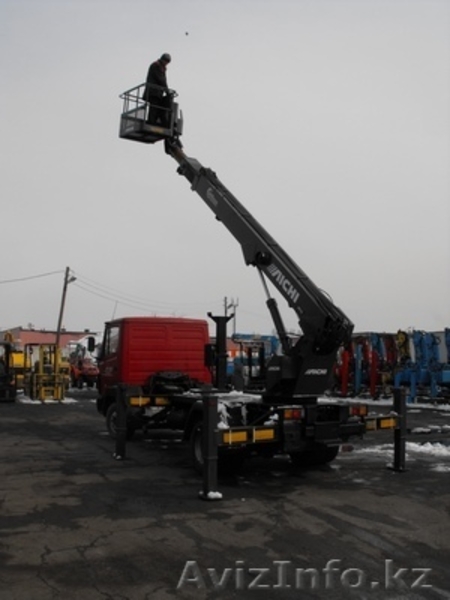 Автовышка на базе MERSEDES 814, 1996 г, 31500$, дизель, объём 6000 см.куб. - Изображение #8, Объявление #245517