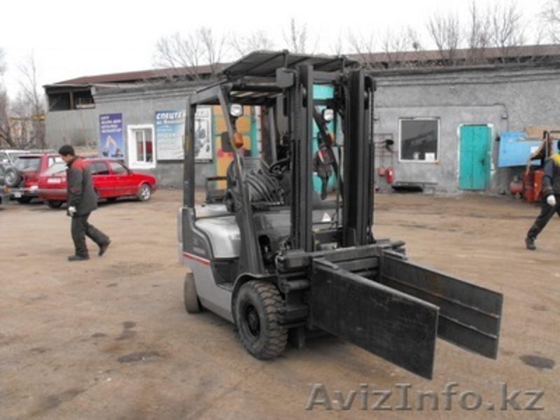 NISSAN L01, вилочный погрузчик, 8500$, 2005 г.в., г/п 1.5т, высота подъёма 3м,  - Изображение #1, Объявление #224600