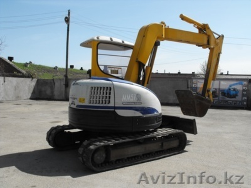 MITSUBISHI MM 57 SR, гусеничный экскаватор,18500$,1999 г.в.,отвал, ковш 0.25 м3 - Изображение #4, Объявление #242746