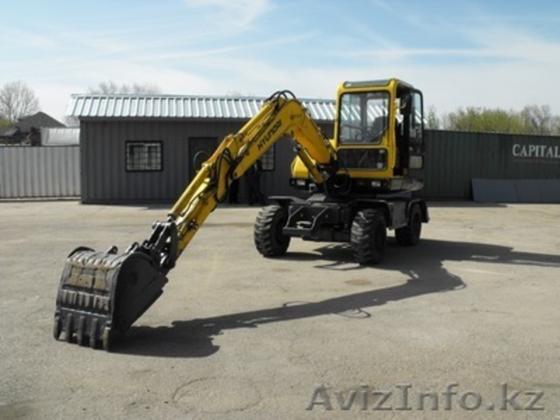 HYUNDAY ROBEX  550W-3 , 31000$ 2001г.в.,колесный экскаватор , отвал, ковш 0,3 м. - Изображение #8, Объявление #242749