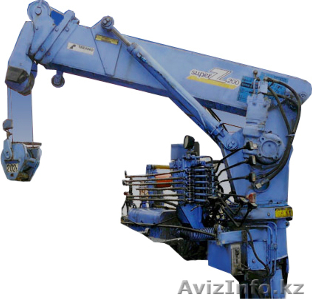 Крановая установка  TADANO ZF204, стоимость 3500 $, грузоподъёмность 2 тонны - Изображение #3, Объявление #246081