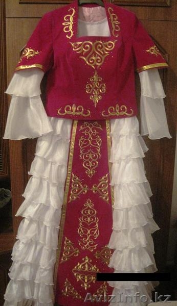  ручной работы казахское национальное платье - Изображение #2, Объявление #279394