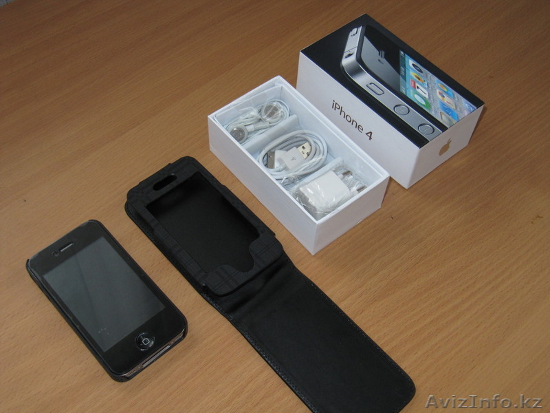 Apple Iphone 4 32G черного цвета - Изображение #1, Объявление #274742