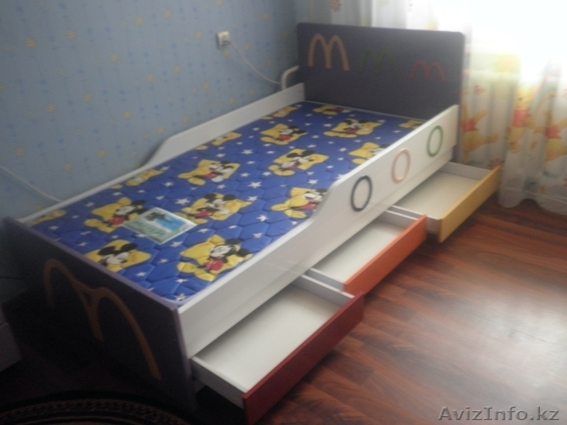 Кровать детскую б/у в хорошем состоянии.  - Изображение #4, Объявление #263036