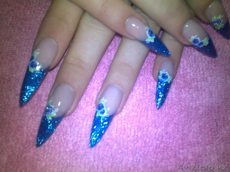 Наращивание ногтей г. Алматы - Изображение #1, Объявление #285739