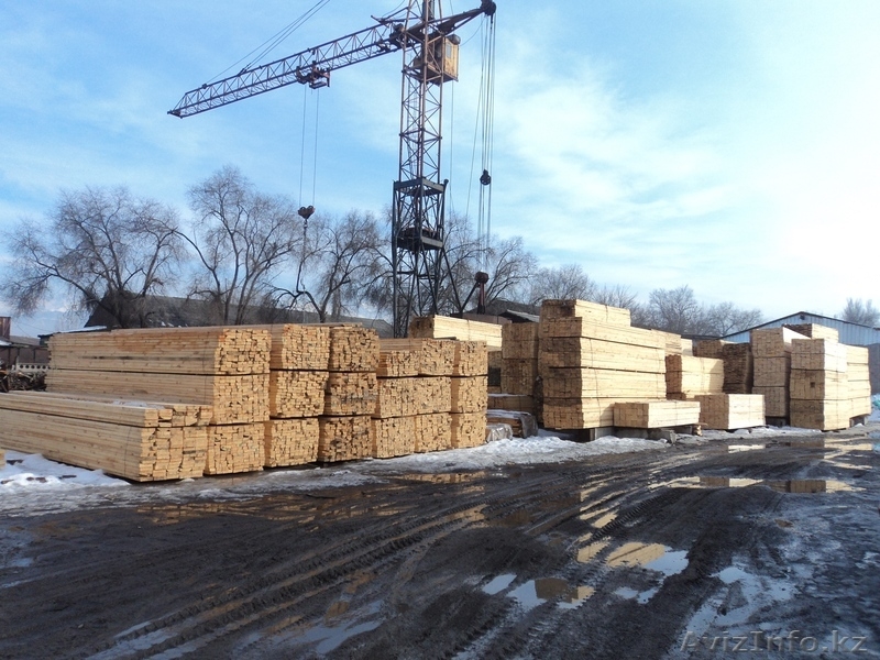 Пиломатериал, доска обрезная и не обрезная, брус, сосна,  - Изображение #3, Объявление #296134