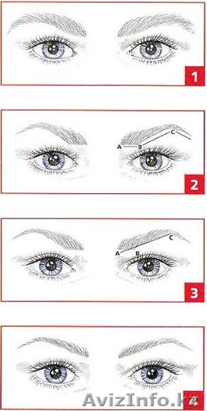 Коррекция бровей в зависимости от формы лица / оформление (выщипывание) - Изображение #4, Объявление #323970