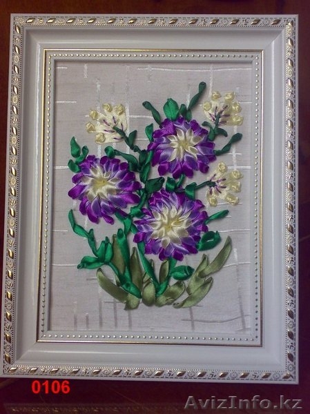 Вышитая объемная Роза и др. цветы - Изображение #4, Объявление #342202