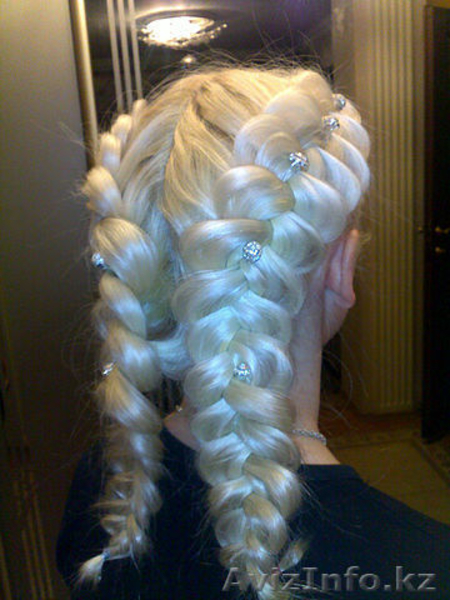 Волосы на клипсах, заколках, натуральные накладные пряди европейского качества - Изображение #3, Объявление #391687
