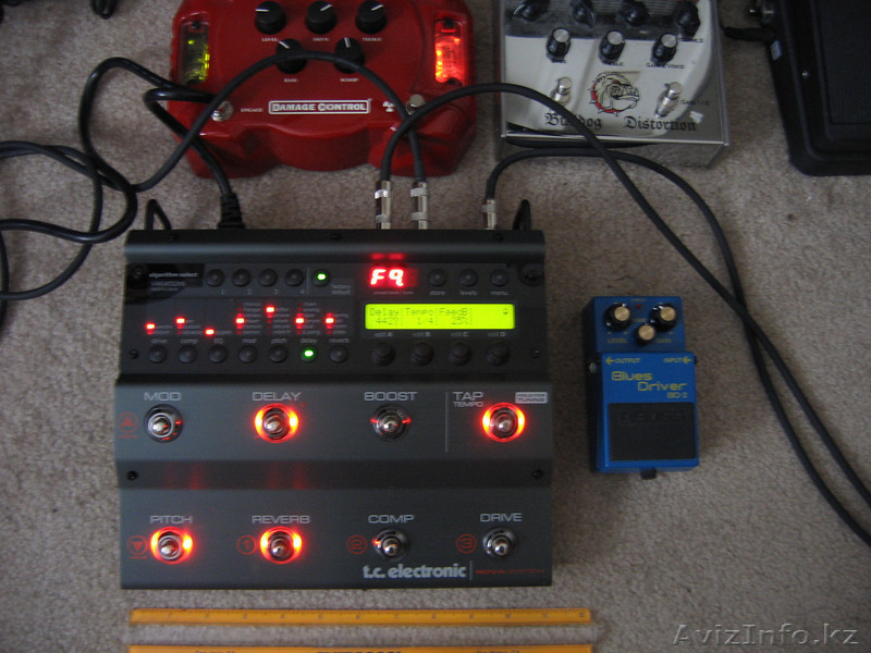 TC Electronic Nova System Guitar Multi Effects Pedal - Изображение #1, Объявление #432015