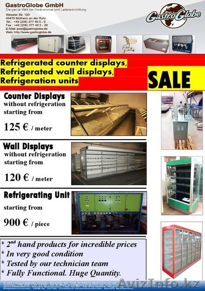 Холодильное оборудование от GastroGlobe - Изображение #1, Объявление #461789