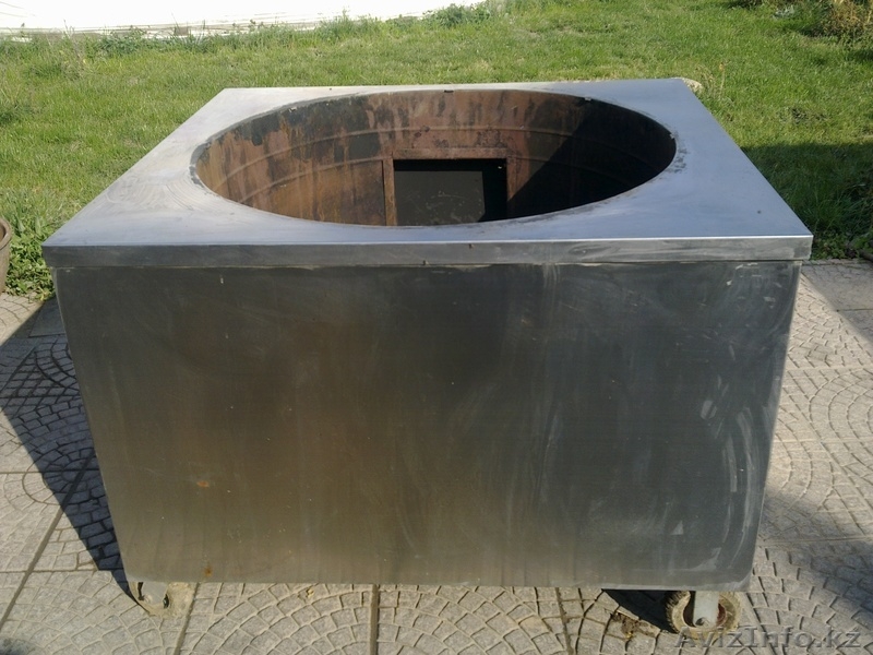 Продам большой узбекский чугунный казан с очагом из нержавеющей стали - Изображение #3, Объявление #520916
