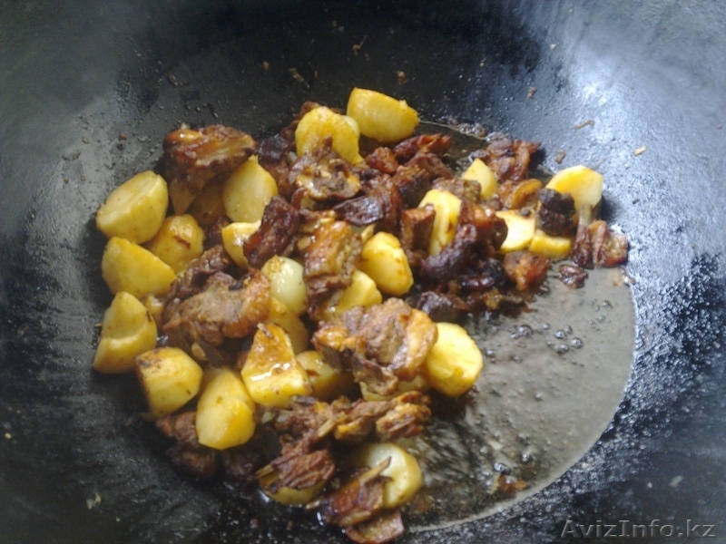 Продам большой узбекский чугунный казан с очагом из нержавеющей стали - Изображение #5, Объявление #520916