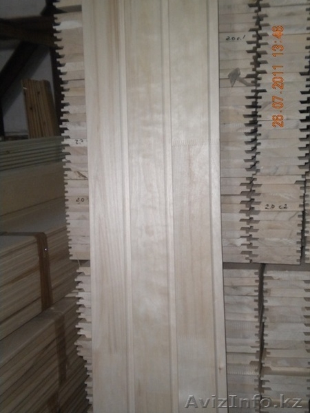 Вагонка сосна, осина; доска пола, потолка, сухая доска, проф.брус  - Изображение #2, Объявление #543872