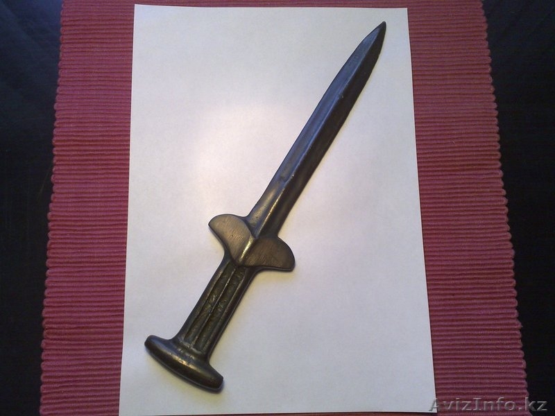 Кинжал Сакский 6-5 вв до н.э. бронзовый короткий меч - Изображение #3, Объявление #562296