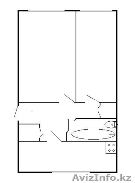 Ботанический бульвар уг. ул. Манаса ПРОДАМ  2-х комнатную квартиру - Изображение #2, Объявление #572102