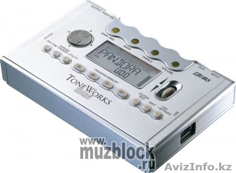 Гитарный процессор korg pandora px5d - Изображение #3, Объявление #637463