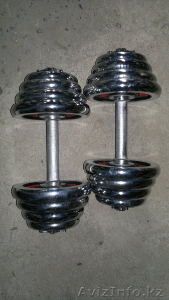 гантели разборные 20кг, 30кг, 40кг пара - Изображение #2, Объявление #643051