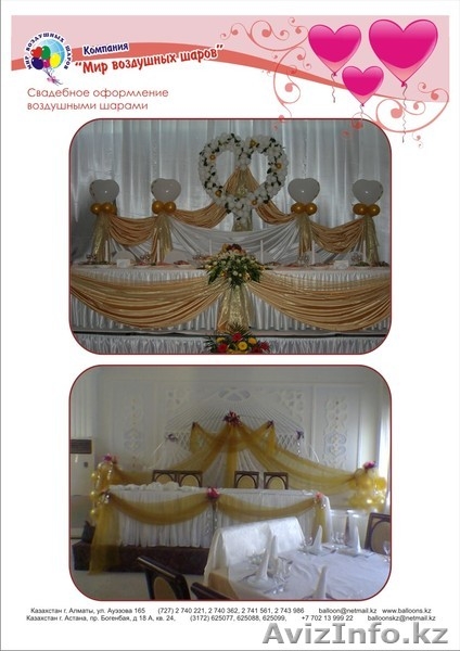 Оригинальное оформление воздушными шарами торжественных мероприятий - Изображение #2, Объявление #686741