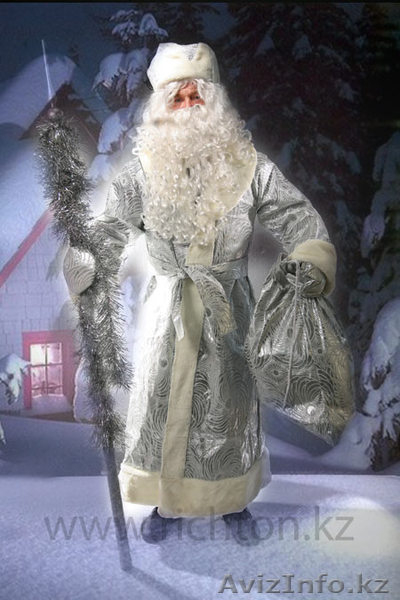 Костюм Деда Мороза-красный,синий,в серебре. Продажа костюмов. - Изображение #2, Объявление #675928