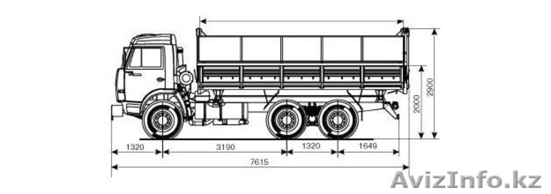 Камаз 45143, сельхозник, самосвал - Изображение #3, Объявление #684047
