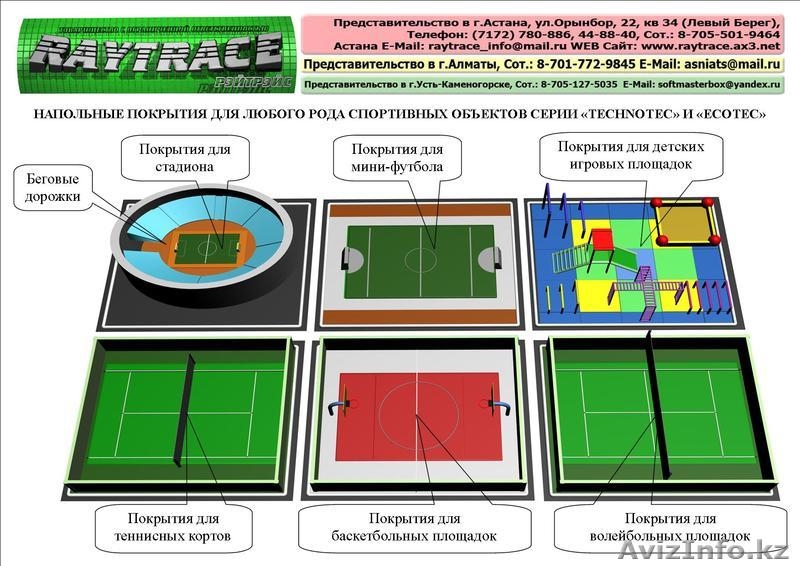 Напольное покрытие из резиновой крошки в виде плит TECHNOTEC PLUS UNIVERSAL - Изображение #3, Объявление #259938
