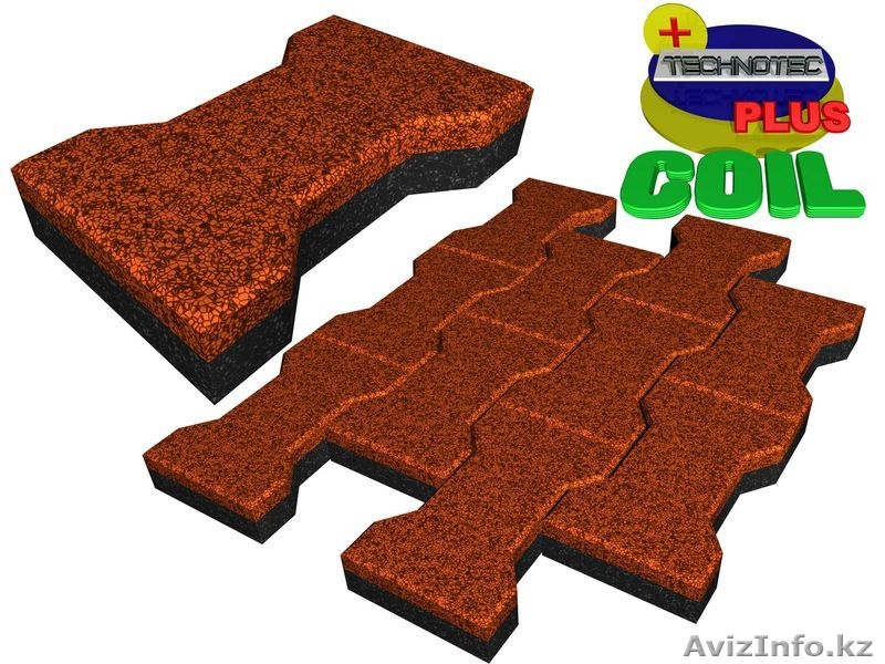 Напольное покрытие из резиновой крошки TECHNOTEC PLUS COIL  - Изображение #1, Объявление #259948