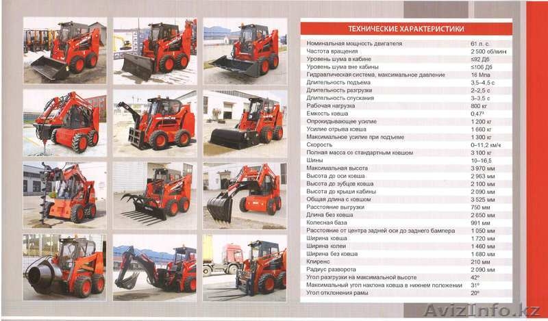 минипогрузчик WECAN GM 800 г/п 800кг, ковш 0,47м3 - Изображение #3, Объявление #702268