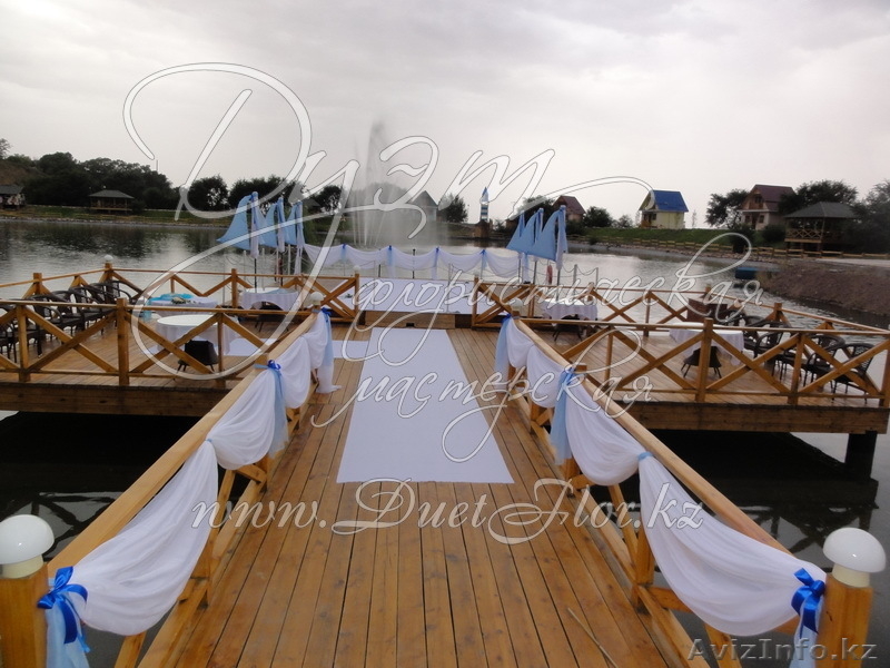 Оформление свадьбы,юбилея,конференции,коропратива живыми цветами, ткан - Изображение #7, Объявление #315425