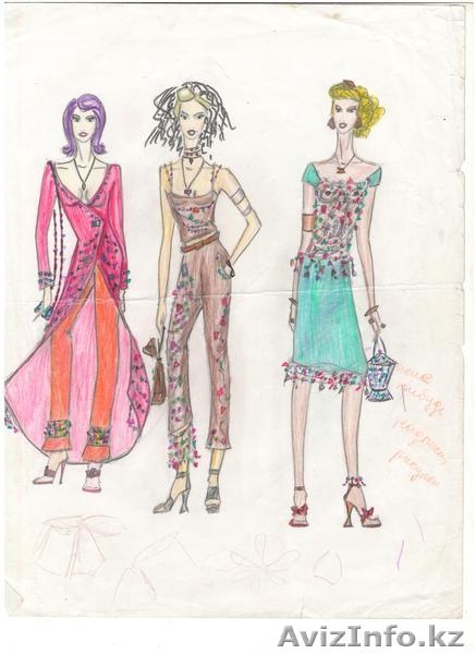 Эскизы женской одежды - Изображение #1, Объявление #719746