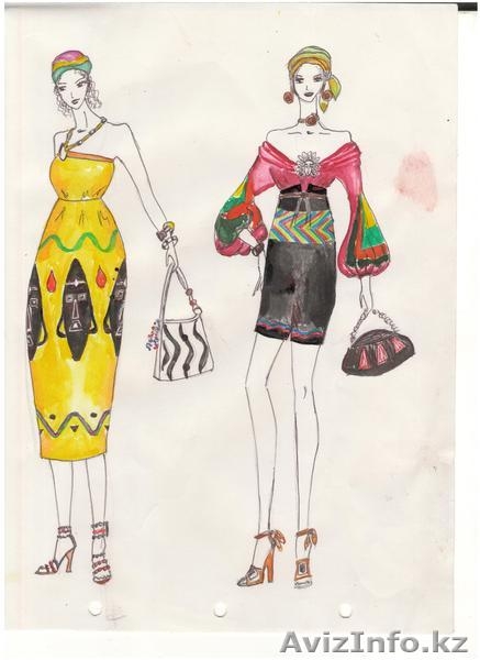 Эскизы женской одежды - Изображение #2, Объявление #719746