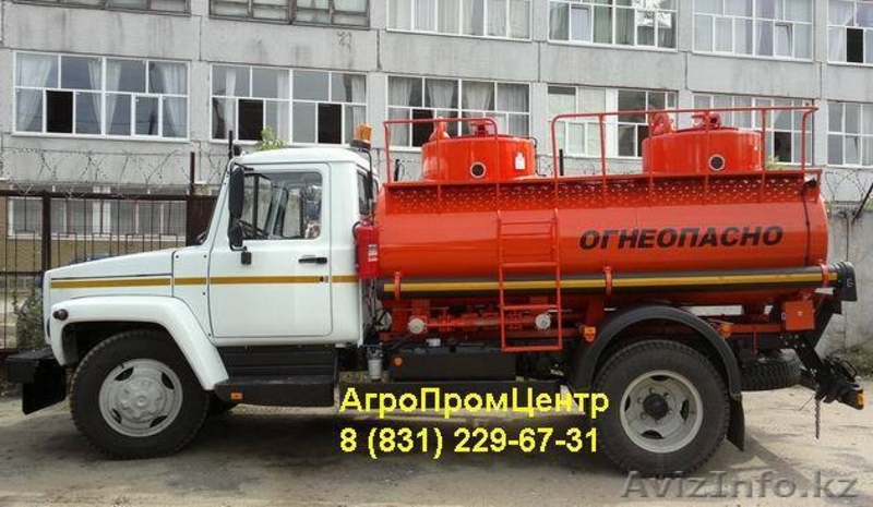 Бензовоз автотопливозаправщик АТЗ объем  2 секции ГАЗ-3309! - Изображение #1, Объявление #729132