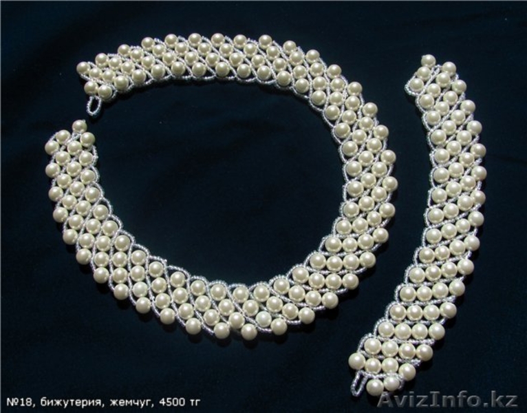 бижутерия, колье из натурального камня, ручная работа - Изображение #1, Объявление #732824