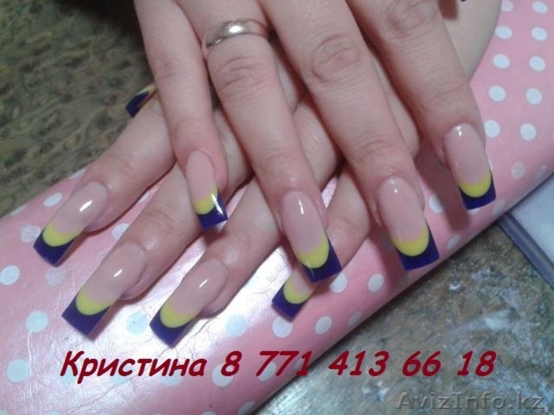 Милые дамы!!!!! Профессиональное наращивание ногтей. Дизайн.  - Изображение #3, Объявление #571353
