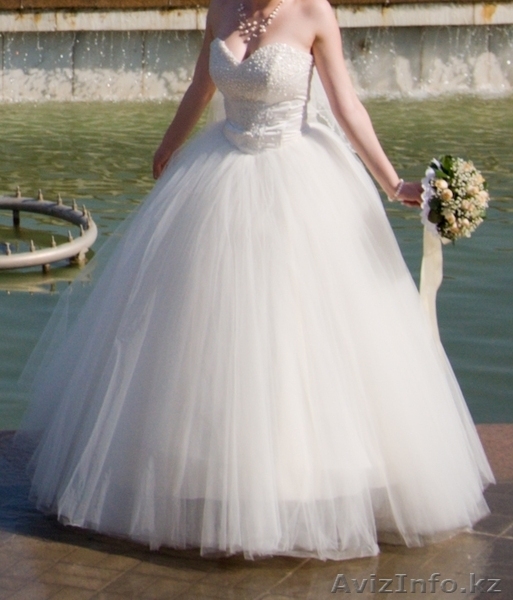 Продам изысканное свадебное платье цвета айвори - Изображение #3, Объявление #737715