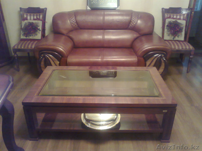продам кожаную софу и журнальный столик - Изображение #3, Объявление #755241