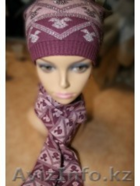 Женские головные уборы, меховые, вязанные, береты - Изображение #3, Объявление #769644
